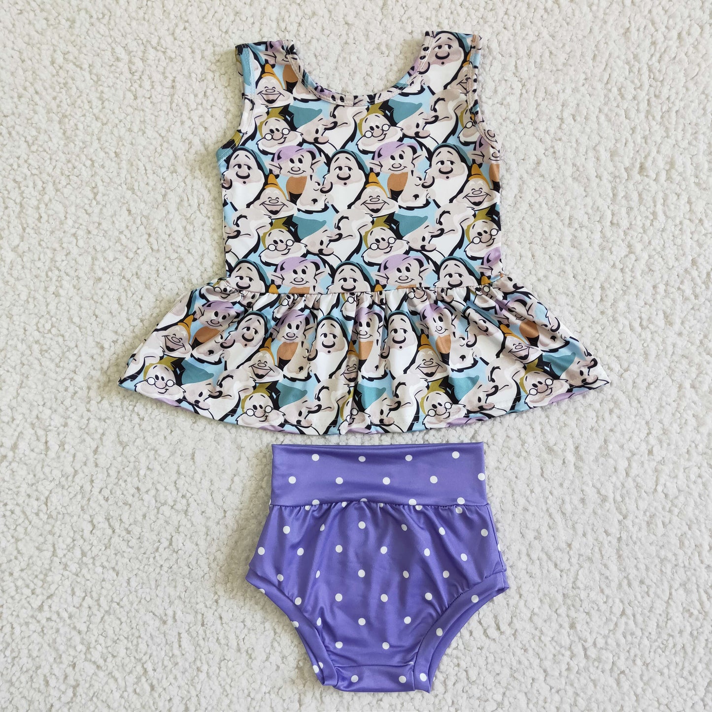 GBO0037  Cute summer Bummies Set