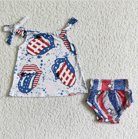 GBO0042 4th of july summer Bummies Set