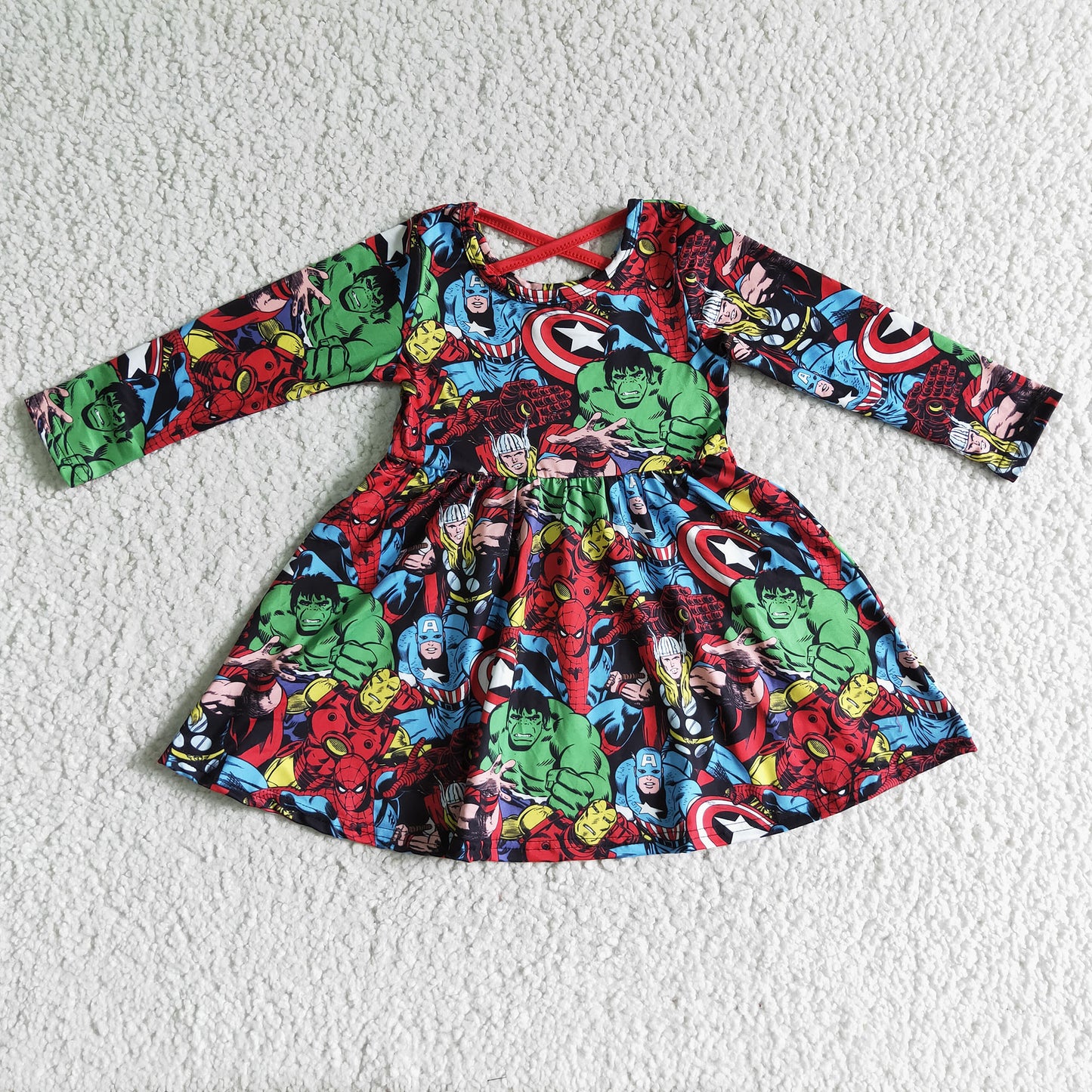 GLD0064  Children Clothing Kid Summer Boutique Dresses