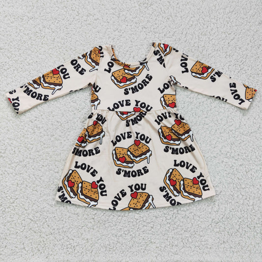 GLD0168 Cake Cute Children Clothing Kid Summer Boutique Dresses