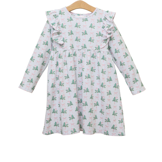 GLD0688 Girls Toddler Long sleeve cute baby long sleeve kid Dresses