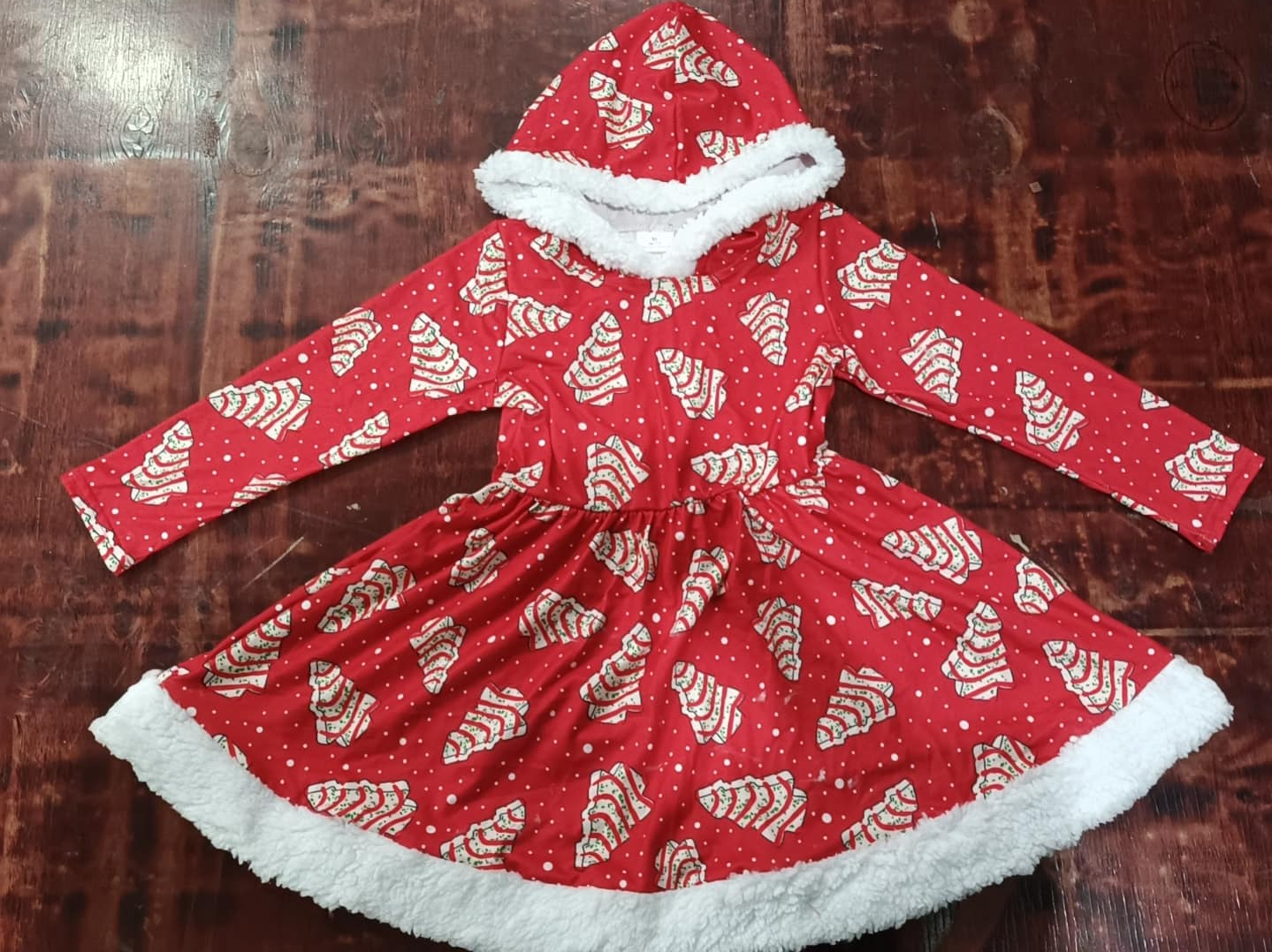 GLD0723 Christmas Girls Toddler Long sleeve cute baby long sleeve kid Dresses