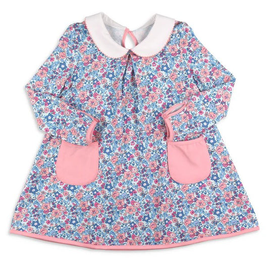 GLD0801 Floral Girls Toddler Long sleeve cute baby long sleeve kid Dresses