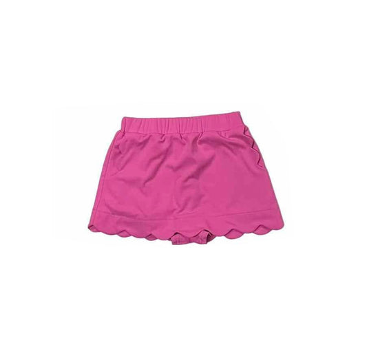 4.1 GLK0074 Pink pockets kids girls summer activewear skirt Pre order