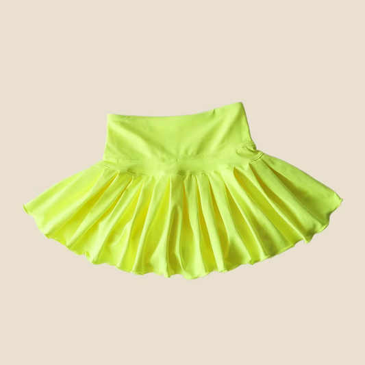 3.28 GLK0081 high waist kids girls summer activewear skorts Pre-order