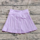 4.30 GLK0085 Baby Girls Lavender Yoga Active Wear Skirt Preorder