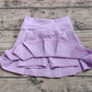 4.30 GLK0085 Baby Girls Lavender Yoga Active Wear Skirt Preorder