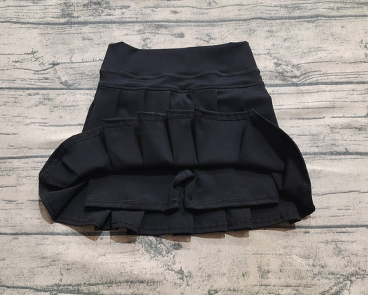 4.30 GLK0087 Baby Girls Black Yoga Active Wear Skirt Preorder