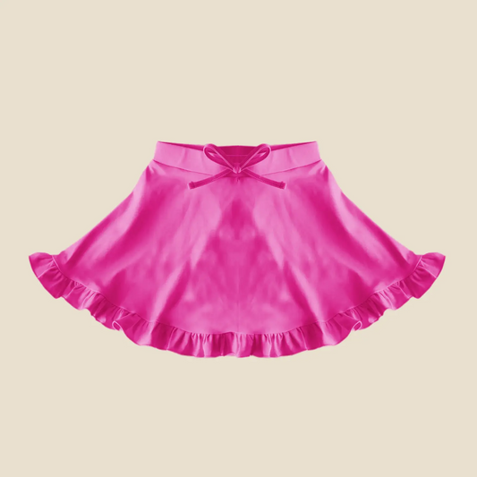 4.4 GLK0089 Baby Girls Dark Pink Yoga Active Wear Skirt Pre order