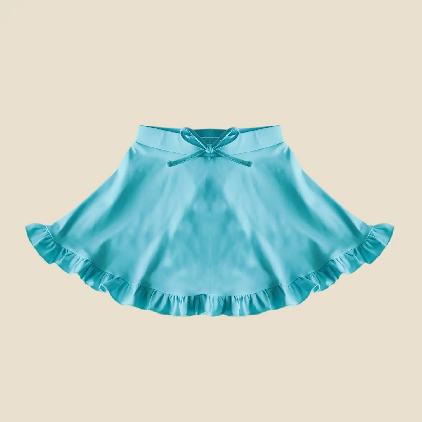 4.4 GLK0092 Lighjt Blue Baby Girls Yoga Active Wear Skirt Pre order
