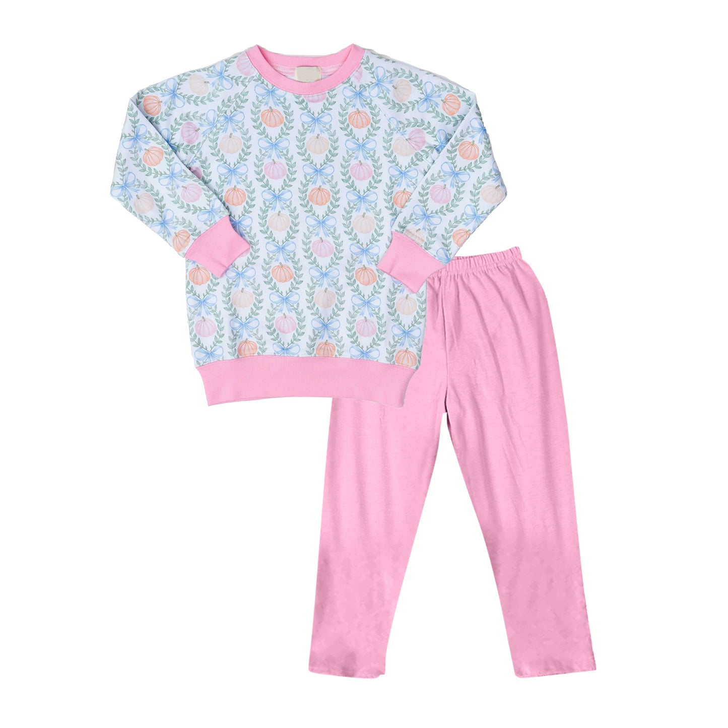 GLP1177 Floral Wholesale Baby Kids Wear Boutique Kid Clothing Set