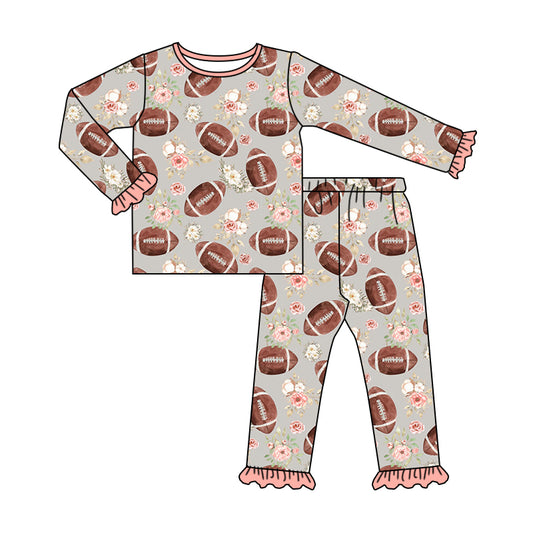 GLP1179 Football Wholesale Baby Kids Boutique Kid Clothing