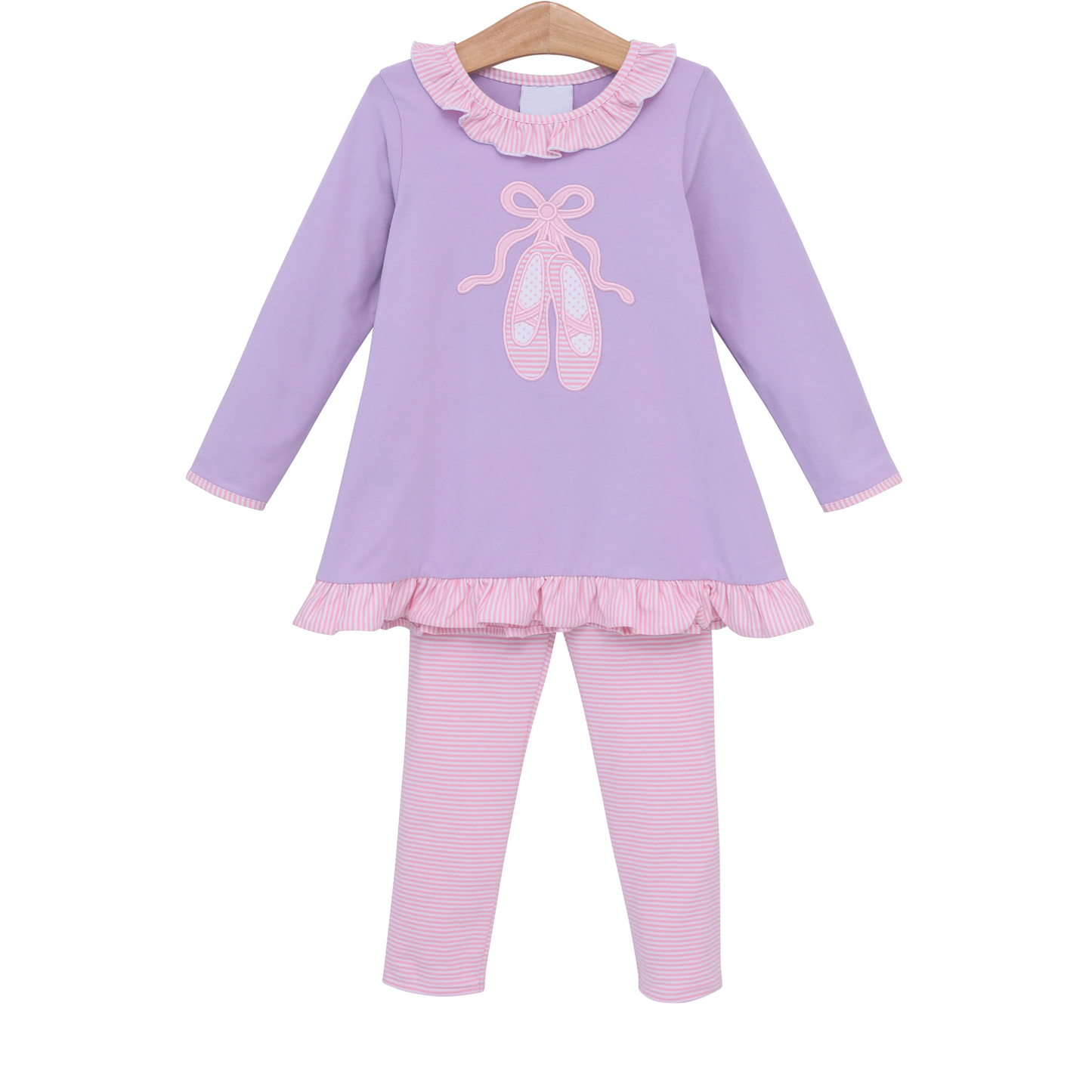 GLP1182 Purple Long Sleeve Baby Kids Boutique Kid Clothing