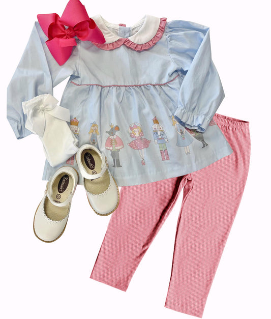 GLP1210 Pink Girl Long Sleeve Wholesale Boutique Kid Clothing Sets