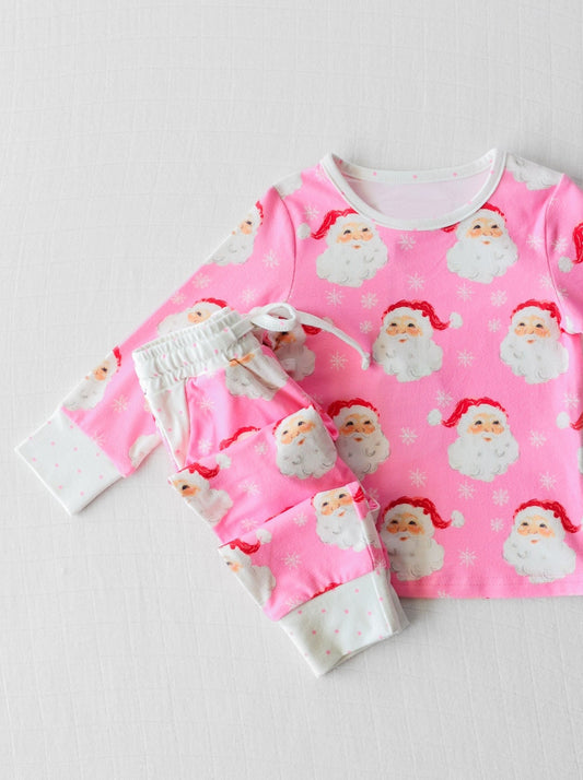 GLP1583 Christmas Girls Cute Long Sleeve Wholesale Boutique Kid Outfit Clothing Sets