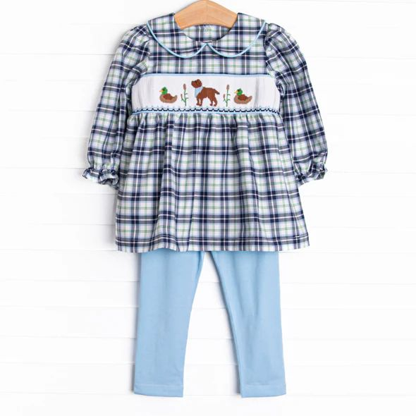 GLP1599 Duck Cute Long Sleeve Wholesale Boutique Kid Outfit Clothing Sets