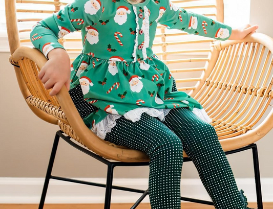 GLP1890 Christmas Girls Winter Fall Long Sleeve Wholesale Boutique Kid Outfit Clothing Sets