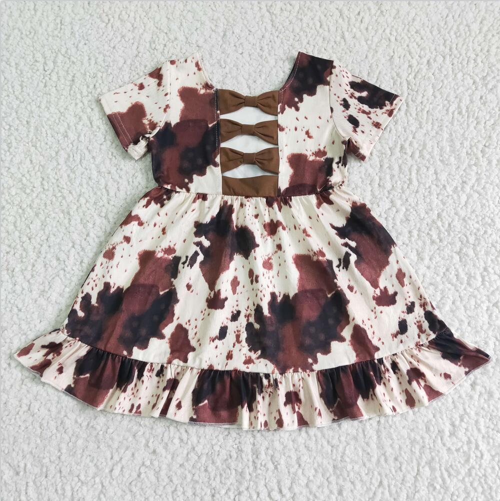 GSD0032 Cow Girl Summer Clothing Girls Dress