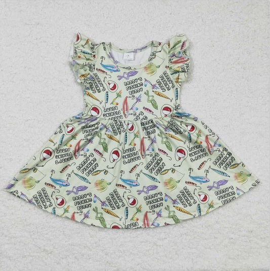 GSD0155 Fish Cute Girl Summer Clothing Girls Dresses