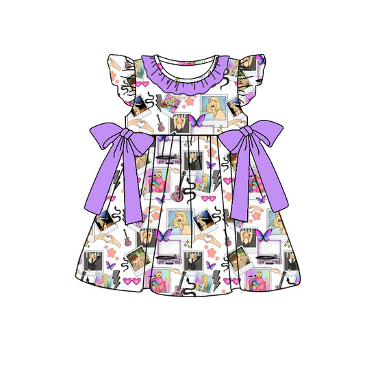 GSD1030 Girl Summer Design Short Sleeve Children Dresses