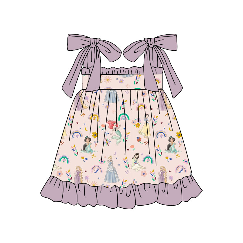 GSD1096 Cute Princess Baby Girls Wear Short Sleeve Dresses