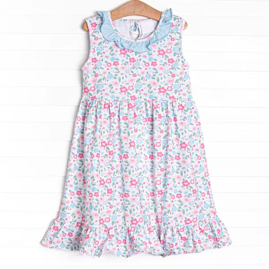 GSD1102 Cute Baby Girls Wear Short Sleeve Dresses