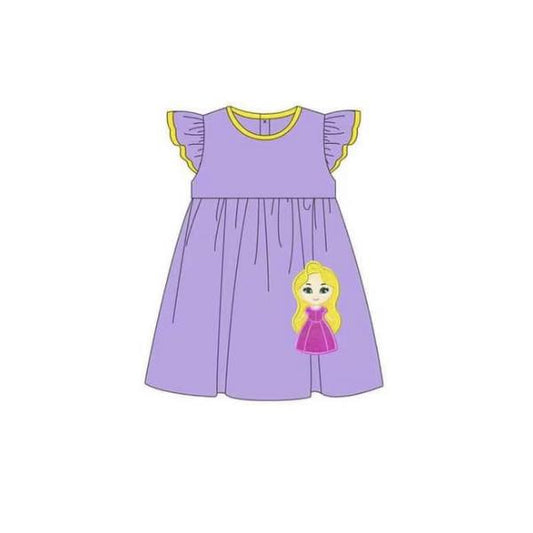 GSD1144 Cute Princess Baby Girls Party Wear Short Sleeve Kid Dresses