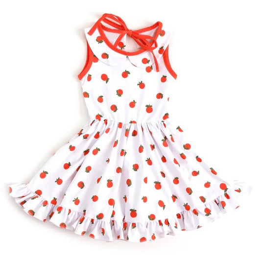 GSD1246 Cute Girl Summer Short Sleeve Children Dresses