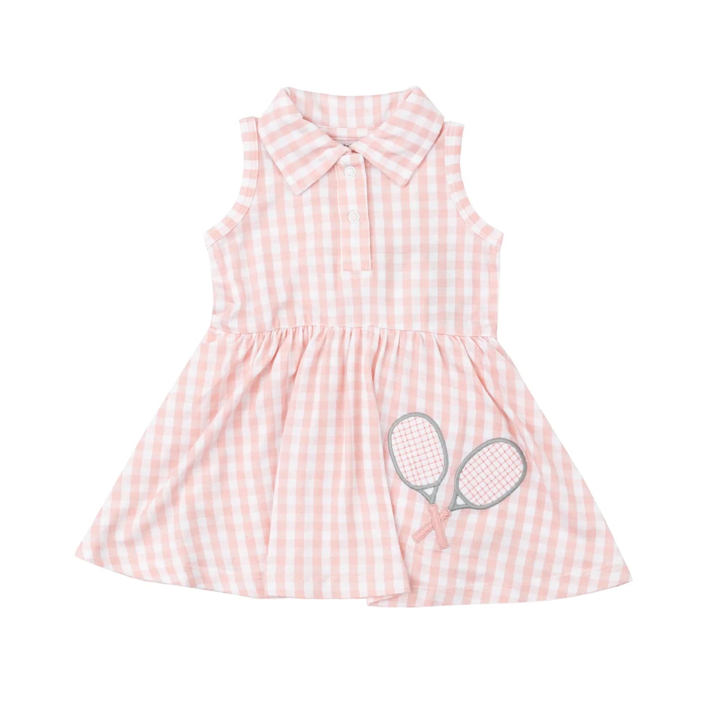 GSD1259 Pink Lovely Girl Summer Short Sleeve Children Dress