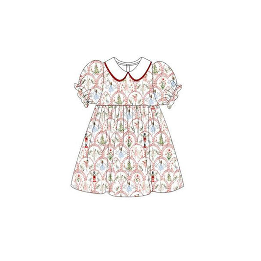 GSD1354 Cute Girl Summer Design Short Sleeve Children Dresses