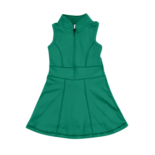 GSD1380 Green Red Girls Toddler Short sleeve cute baby long sleeve kid Dresses