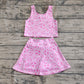 3.31 GSD1468 Baby Girls Football Athletic Active Wear Top Shorts Skirts Clothes Sets Pre order