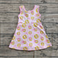 4.19 GSD2048 Baby Girls Softball Bow Athletic Active Wear Knee Length Dresses Pre order
