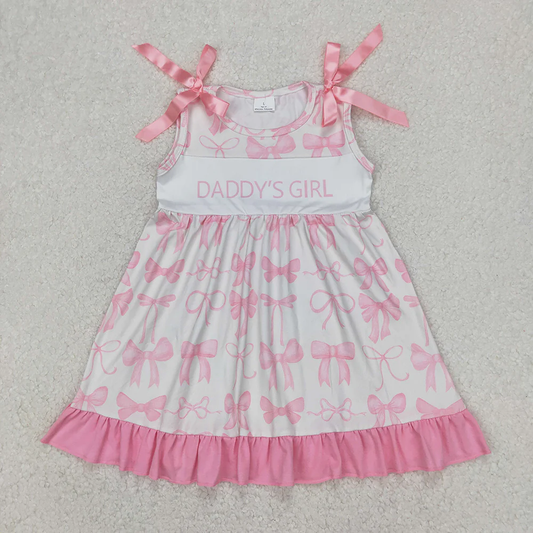 RTS NO MOQ Summer Sibling Baby Girls Sleeveless Floral Ruffle Tunic Shorts Clothes Sets