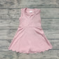 4.12 GSD2086 Baby Girls Light Pink Yoga Zip Active Wear Skort Knee Length Dresses Pre order