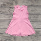 4.12 GSD2087 Baby Girls Pink Yoga Zip Active Wear Skort Knee Length Dresses Pre order
