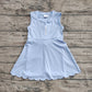 4.12 GSD2088 Baby Girls Blue Yoga Zip Active Wear Skort Knee Length Dresses Pre order
