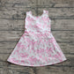 4.18 GSD2199 Baby Girls Pink Bows Yoga Skort Knee Length Dresses Pre order