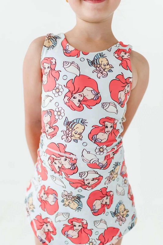 4.1 GSD2354 Cute Cartoon sleeveless kids girls athletic dresses pre order