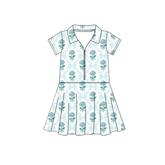 3.28 GSD2408 Floral Wholesale Cute Baby Girls Sleeveless Top Skort Yoga Set Pre order