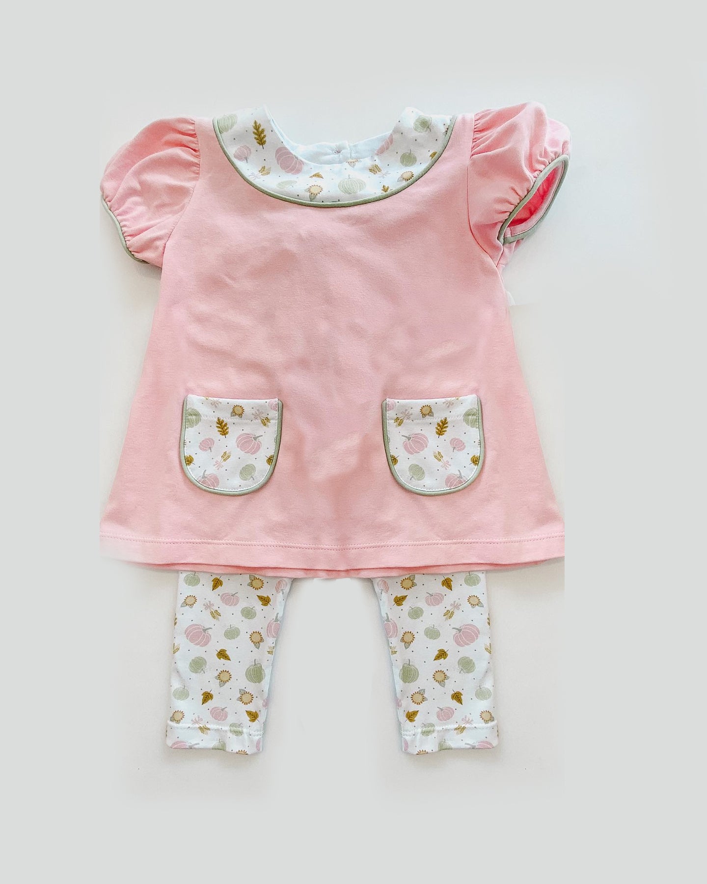 GSPO1528 Cute Clothes Summer Short Sleeve Kid Clothing Sets