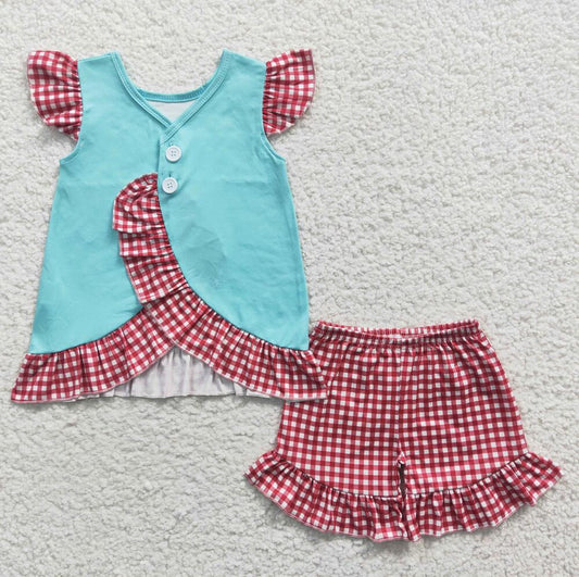 GSSO0134  Summer Short Sleeve Children Clothing