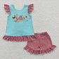 GSSO0134  Summer Short Sleeve Children Clothing