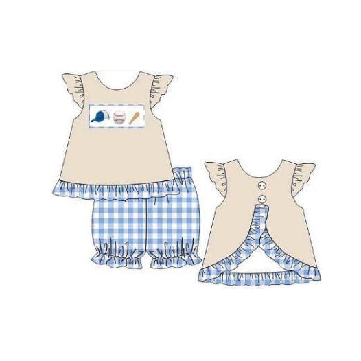 GSSO1244  Girl Clothes Summer Short Sleeve Kid Outfit