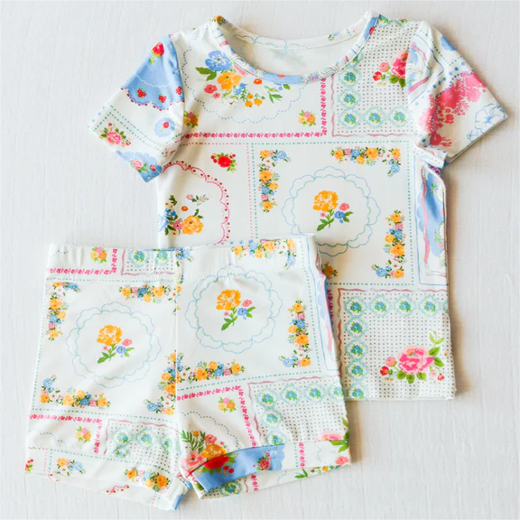 GSSO1304 Cute Summer Short Sleeve Kid Boutique Outfits