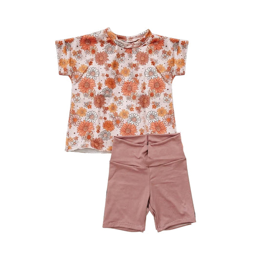 GSSO1370 Flower Wholesale Baby Kids Boutique Kid Clothing