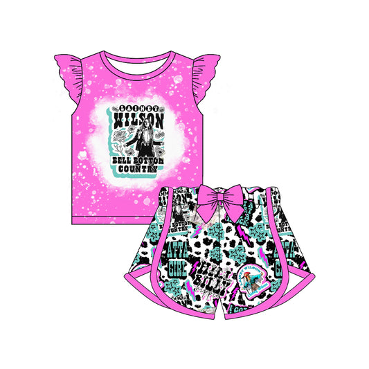 4.7 GSSO2490 Baby Girls Singer Top Atta Girl Short Set Pre order