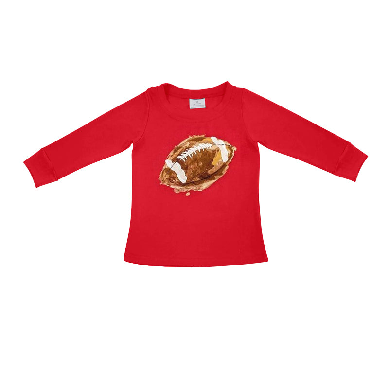 GT0616 Red Baby Kids Long Sleeve Shirt Top