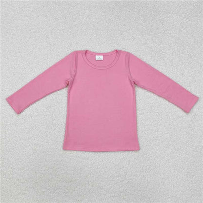 RTS NO MOQ Sibling Baby Kids Long Sleeve Tee Shirts Tops
