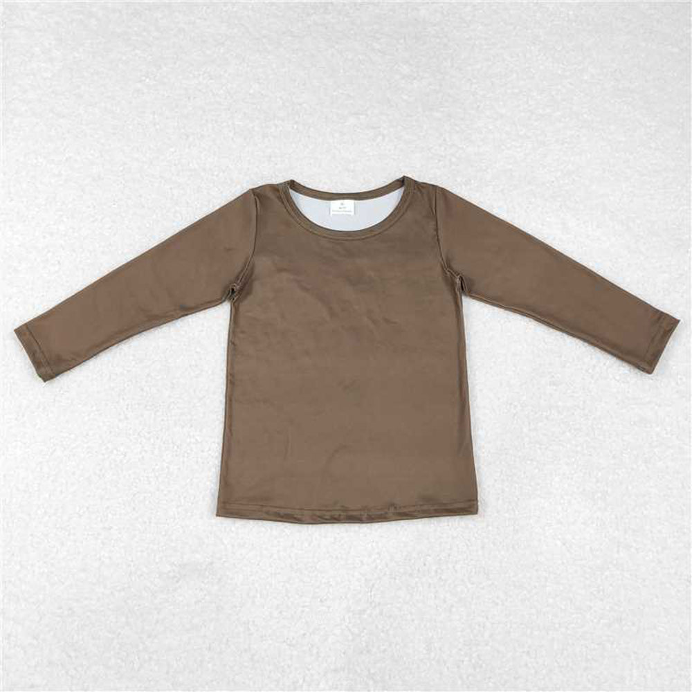 RTS NO MOQ Sibling Baby Kids Long Sleeve Tee Shirts Tops